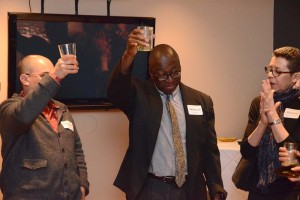 Guillermo-Mike-Sharon-toasts